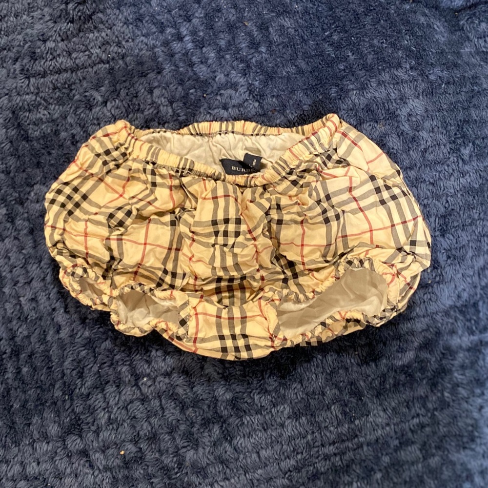 Burberry diaper cover